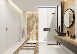 Kamar mandi mewah kurang afdal tanpa kehadiran bathtub. 11 Motif Keramik Kamar Mandi Minimalis Elegan Serasa Di Hotel Rumah123 Com