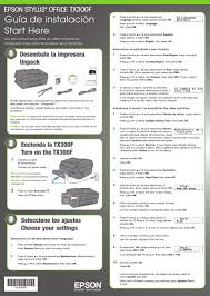I have an epson tx300f printer which is still giving great service. Epson Stylus Office Tx300f Starting Manual Pdf Download Manualslib