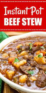 Instant Pot Beef Stew With A Secret Ingredient Recipe Recipe Instant Pot Beef Stew Recipe Instant Pot Dinner Recipes Easy Instant Pot Recipes