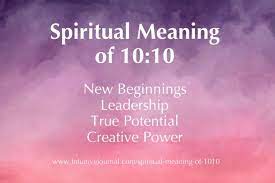Spiritual Meaning Of 10 10 Number Meanings Spiritual Meaning Spirituality