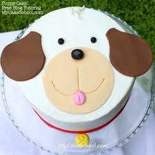 But we think you will love it because your dog will look cute and funny! Puppy Cake A Blog Tutorial My Cake School