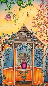Pdf generator, jpg file, a4 size free to download. Secret Garden Coloring Book Pages Completed Inspiration