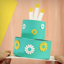 Cutting your pop up cake's tiers & pop up them out 34 Incredibly Unique Birthday Card Ideas For Friends Family And Coworkers Dodo Burd