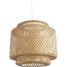 Suspension Nature Doramu Bambou Naturel 1 X 60 W Inspire Suspension Bambou Luminaire Idee Luminaire Salon