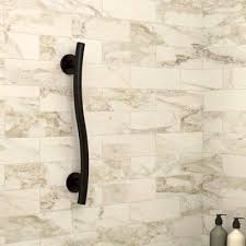 Read customer reviews and common questions and answers for keeney part #: Keeney Wave Designer Grab Bar In 2021 Grab Bars In Bathroom Shower Grab Bar Farmhouse Master Bathroom