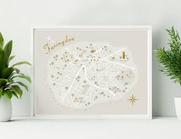 On 1st april 1974, faringdon along with abingdon, didcot, wallingford, wantage, and other towns in berkshire south of the river thames were transferred to the county of. Faringdon Print Illustrated Map Of Faringdon Faringdon Print Oxfordshire England Uk