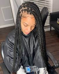 2019 Latest African Braids Braided Hairstyles Curly Hair Styles Naturally Box Braids Hairstyles