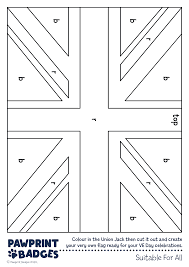 Largest collection of free country flags coloring pages. Union Jack Colouring Sheet Pawprint Family
