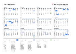 Weitere virengeprüfte software aus der kategorie office finden sie bei computerbild.de! Kalender 2021 Kalender Nederland