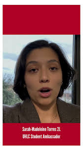 Meet Sarah-Madeleine Torres, a 2L UHLC Student Ambassador