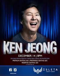 ken jeong isleta resort casino the showroom