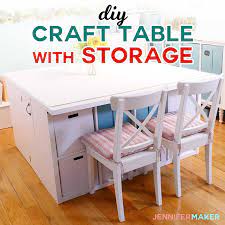 Diy ikea rast hack into a craft table (via addisonmeadowslane.com) this counter height project table features two drawers and 18 cubbies to keep all of your crafting supplies handy. The Most Creative Craft Room Ikea Hacks Ever The Cottage Market