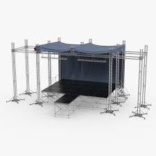 Outdoor Concert Stage 3d Model Ad Concert Outdoor Model Stage Outdoor Concert Concert Stage Concert