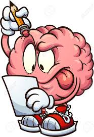 Watch videos from super simple in the super simple app for ios! Cartoon Brain Looking At A Piece Of Paper And Thinking Clip Art Royalty Free Cliparts Vectors And Stock Illustration Image 123687490