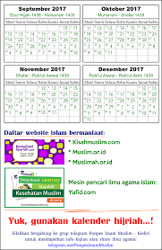 Documents similar to kalender event pariwisata nasional tahun 2017. Download Kalender Islam 1438 1439 Hijriah Tahun 2017 Karya Fikri Thufailiy
