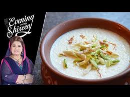 We made this recipe and it was absolutely perfect! Zafrani Phirni Ramadan Recipe By Chef Shireen Anwar 4 June 2018 Video Dailymotion