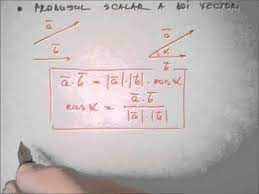 Găsiți unghiul dintre cei doi vectori Produsul Scalar A Doi Vectori 7 2 Pg4 Youtube