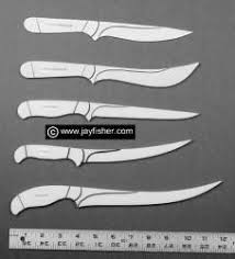 Bird And Trout Knife Template Chef S Knives Boning Knives Trimming Knives Knife Patterns Knife Custom Knife