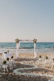Bamboo Canopy Romantic Beach Wedding Romantic Beach Beach Wedding Locations