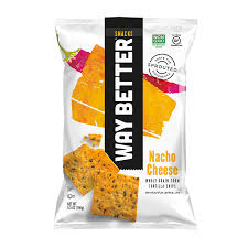 Nacho Cheese Way Better Snacks Tortilla Chips Nacho Cheese Snacks