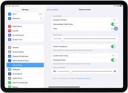 How do you turn on the touchpad settings? Use A Bluetooth Mouse Or Trackpad With Your Ipad Apple Support Bh