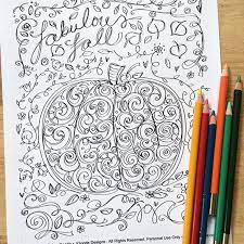 Coloring pages pumpkins to print funycoloring. Pumpkin Coloring Page For Fall 100 Directions