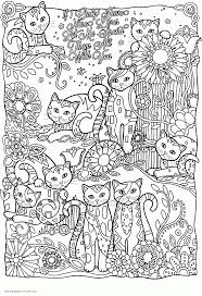 Here are free coloring pages with lampo, milady, pilou, and polpetta that you can download and print. Nine Cats Coloring Page For Adults Coloring Pages Printable Com