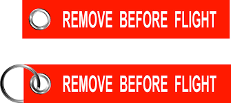 Remove before flight key chain double sided red heavy duty / 6.5 long free ship. Remove Before Flight Stock Vektorgrafik Adobe Stock