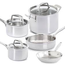 Stainless Steel 8 Piece Set We Ve Included All The Cookware You Ll Need For Professional Quality Results At Home In Pampered Chef Cookware Set Kitchen Cookware