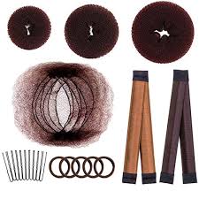 Hair bun maker donut styling bands former foam french twist snap diy tool blonde. Hair Bun Maker Set With 20 Reusable Invisible Hair Nets 3 Donut Bun Makers 2 Snap