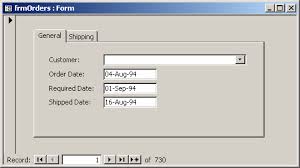 I've got the style set to solid but i cannot seem to affect the color of the tab control. Ms Access 2003 Establish Tab Order Between Objects In Tab Control Pages