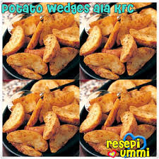 Makanan yang selalu disajikan saat liburan ini adalah salah satu makanan istimewa yang jarang anda jumpai sepanjang. Resepi Kentang Wedges Bakar