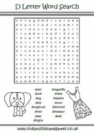 Discover our english courses for children and adults. Letter D Puzzle Sheets Kids Puzzles And Games