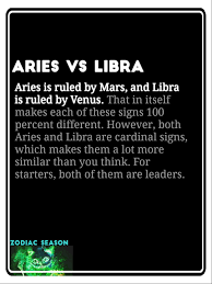 Aries Vs Libra Aries And Libra Libra Aries