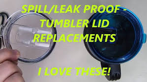 Tsv Tumbler Replacement Lid, Spill Proof Tumbler Lid Fit For 30Oz Yeti  Rambler And Ozark Trail Cup - Walmart.Com