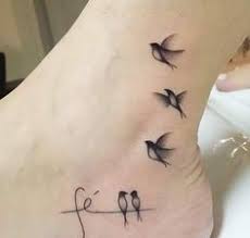 Birds On A Wire Tattoo Image Result For 2 Birds On A Wire Tattoo 5 Flying Away Bird Tattoos For Women Tattoos For Women Small Tattoos