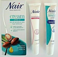 Threading is an ancient hair removal technique that pulls hairs from the root and is popular as a gentler alternative to waxing for the upper lip. Buy Nair Gentle Effective Upper Lip Face Facial Hair Remover Removal Cream Kit Online In Qatar 142966056663