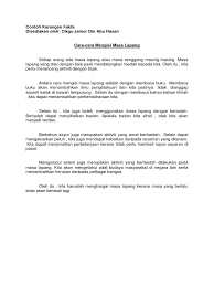 Pada zaman sekarang, penggunaan komputer telah meningkat dalam kalangan para pelajar. Karangan Fakta Pt3 Alam Sekitar