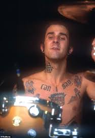 2120 x 3000 jpeg 903 кб. Travis Barker 45 Gets His Face Tattoos Covered With Makeup By Daughter Alabama 15 Daily Mail Online