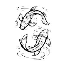 Download Koi Fishes Pisces Zodiac Sign Symbol Of Love And Friendship Etsy In 2021 Zodiac Tattoos Pisces Zodiac Signs Symbols Pisces Zodiac