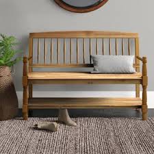 Indoor Wooden Bench With Back Wayfair Shop allmodern for modern and contemporary indoor curved bench to match your style and budget.