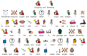 Social Story Coughing And Sneezing Visual Social Stories Social Stories Ways Of Learning