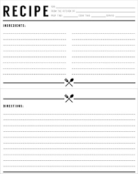 Recipe Template For Word Recipe Cards Template Recipe Template For Word Recipe Template