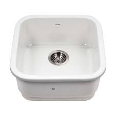 fireclay undermount 19 inch square bar
