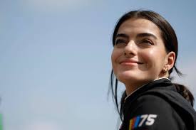 Meeting toni before the truck race in Indy