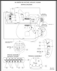 Most of our older guitar parts lists, wiring diagrams and switching control function diagrams predate formatting which would allow us to make them available. Fender Jaguar Layout And Wiring Diagram Fender Jaguar Guitar Building Guitar Design
