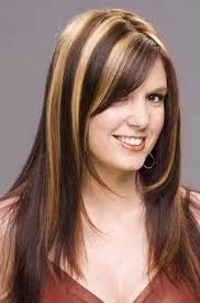 Dark Brown Hair With Blonde Highlights For Long Hair With Side Bangs And Layers Jpg 780 1180 Hair Highlights Brown Blonde Hair Hair Color Light Brown