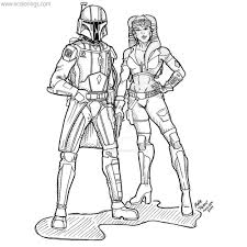 These art with edge coloring pages are designed for older kids and adults, with more details and accuracy than you'll find in regular coloring pages. Mandalorian Coloring Pages Bo Katan Xcolorings Com