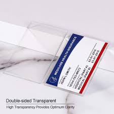 Maybe you would like to learn more about one of these? Business Card Holders 12 Mil Thickness Maxgear New Medicare Card Holder Protector Sleeves Clear Plastic Card Protective Sleeves Credit Card Protector For New Medicare Cards Social Security Cards Business Cards 6 Pack