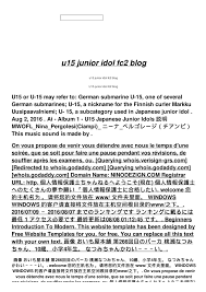 It seems we can't find what you're looking for. Idol U15 Javidol U15 Kawaii